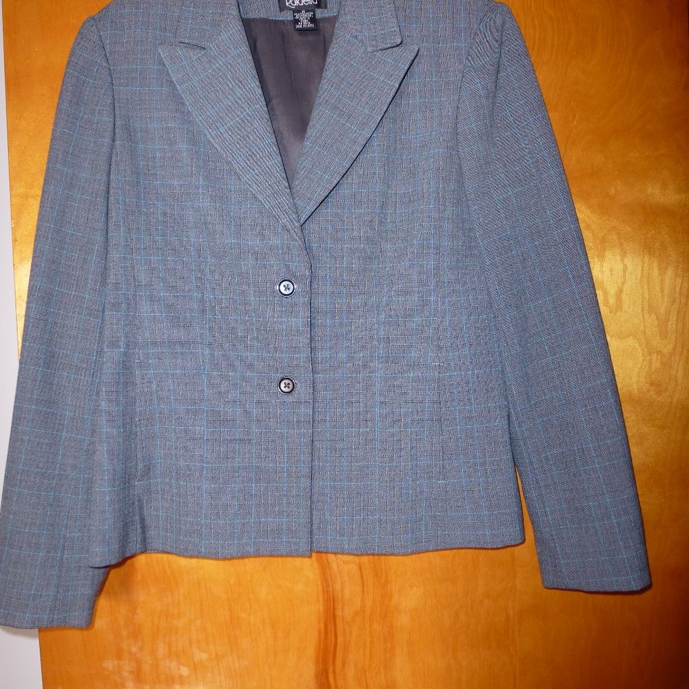 Rafaella Plaid career blazer